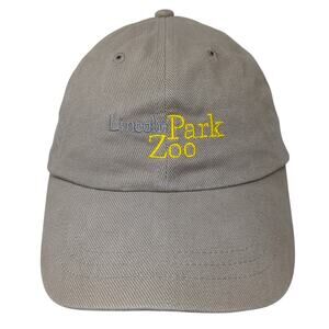 Lincoln Park Zoo Levy Restaurants Baseball Cap Beige OS Adjustable Headshots